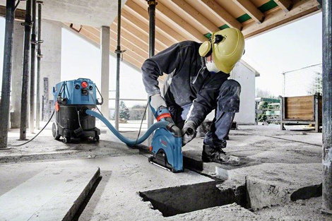 Bosch Professional GAS 35 H 06019C3600 Nedves-/száraz porszívó 1200 W 35 l Automatikus szűrő tisztít 2. kép