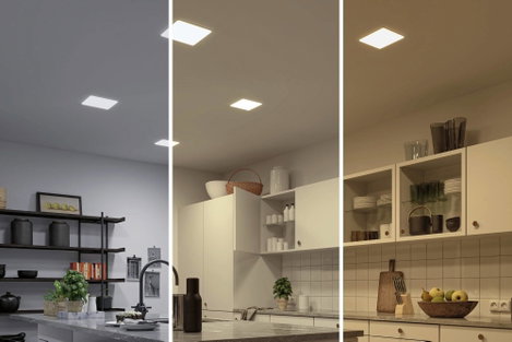 Paulmann 95384 Veluna VariFit LED-es beépíthető panel LED 15 W Selyem 5. kép