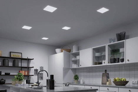 Paulmann 95384 Veluna VariFit LED-es beépíthető panel LED 15 W Selyem 7. kép