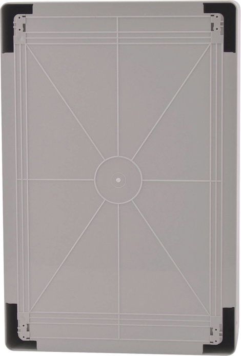 ABS kapcsolószekrény 400 x 600 x 200 mm élénk szürke, Boxexpert BXPPABST400600200-F01 3. kép