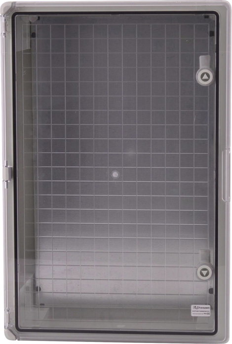 ABS kapcsolószekrény 400 x 600 x 200 mm élénk szürke, Boxexpert BXPPABST400600200-F01 5. kép