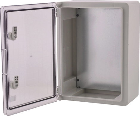 Boxexpert BXPPABST250350150-F01 Kapcsolószekrény 250 x 350 x 150 ABS, Polikarbonát Élénk szürke 1 db 3. kép