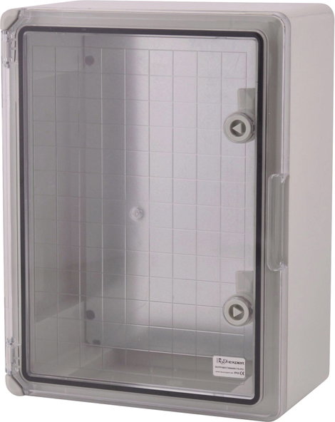 ABS kapcsolószekrény 300 x 400 x 170 mm, élénk szürke, Boxexpert BXPPABST300400170-F01