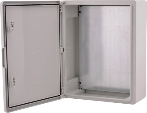 Boxexpert BXPPABSG350500190-F01 Kapcsolószekrény 350 x 500 x 190 ABS Élénk szürke 1 db 3. kép