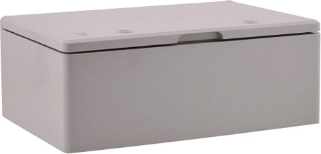 Boxexpert BXPPABSG350500190-F01 Kapcsolószekrény 350 x 500 x 190 ABS Élénk szürke 1 db 4. kép