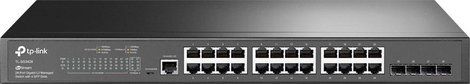 TP-LINK TL-SG3428 Hálózati switch, SFP 56 GBit/s