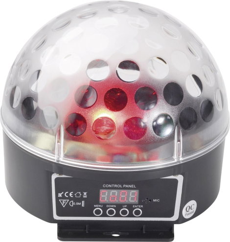 LED-es effektsugárzó, MC CRYPT CRYSTAL BALL