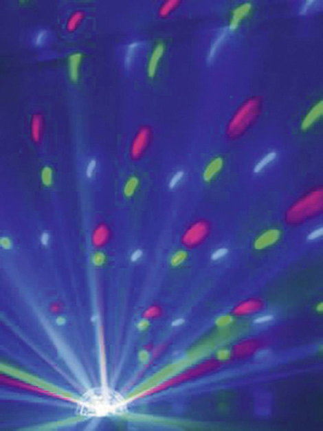 LED-es effektsugárzó, MC CRYPT CRYSTAL BALL 2. kép