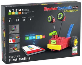 Robot építőkészlet, fischertechnik education Robotics First Coding 560843