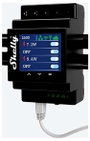 Shelly 4Pro PM Shelly Kalapsín relé Bluetooth, Wi-Fi 2. bélyegkép