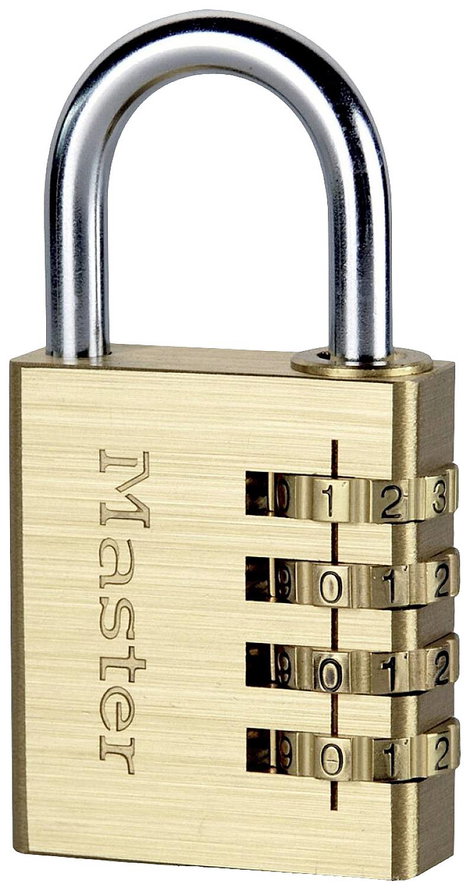 Master Lock P44298 Függő lakat Arany, Ezüst Számkódos zár