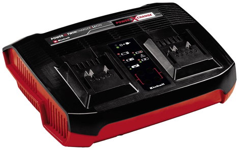 Einhell Power X-Change PXC-Starter-Kit 2x 4,0Ah & Twincharger Kit 4512112 Szerszámakku és töltő 18 V 3. kép
