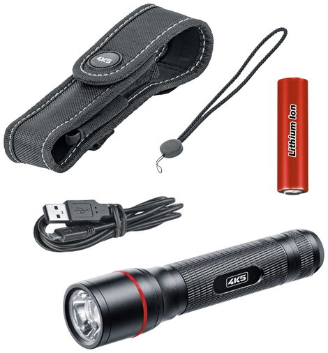 4K5 Tools PL 700 ProLight Kézilámpa Tokkal, Csuklópánt Akkuról üzemeltetett 3. kép