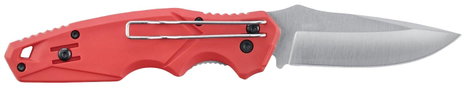4K5 Tools TK 104 DropPoint Knife 600.104A Összecsukható kés Tokkal Piros 2. kép