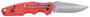 4K5 Tools TK 104 DropPoint Knife 600.104A Összecsukható kés Tokkal Piros 2. bélyegkép