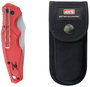 4K5 Tools TK 104 DropPoint Knife 600.104A Összecsukható kés Tokkal Piros 3. bélyegkép
