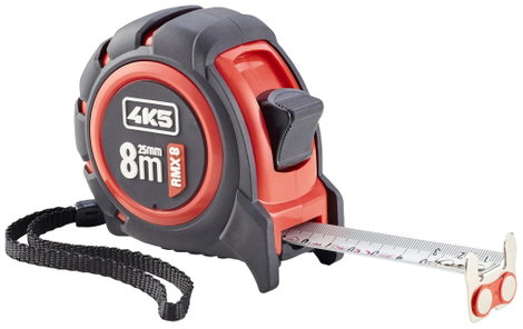 4K5 Tools RMX 8 RollMeter 8m 606.100-8 Mérőszalag 8 m 2. kép