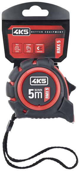 4K5 Tools RMX 5 RollMeter 5m 606.100-5 Mérőszalag 5 m