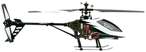 Amewi Buzzard V2 weiß RC kezdő helikopter RtF 3. kép