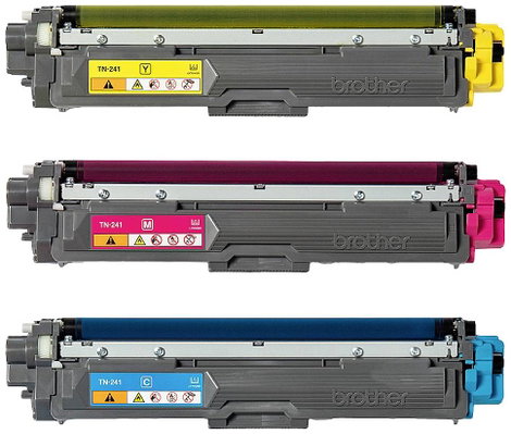 Brother Toner TN-241CMY Eredeti 3 db-os csomag Cián, Bíbor, Sárga 1400 oldal TN241CMY 2. kép