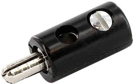 econ connect HOS25SW Miniatűr banándugó Dugó Tű átmérő: 2.60 mm 1 db ömlesztett