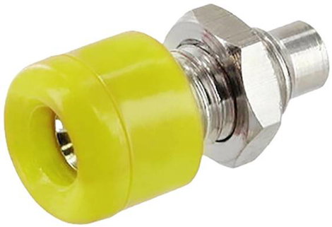 econ connect HOB25GE Miniatűr banándugó Alj, beépíthető 1 db ömlesztett