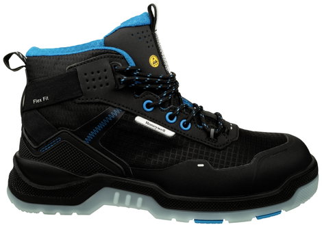 Otter Breather Mid 6551626-41/7 ESD Biztonsági csizma S3 Cipőméret (EU): 41 Fekete 1 pár