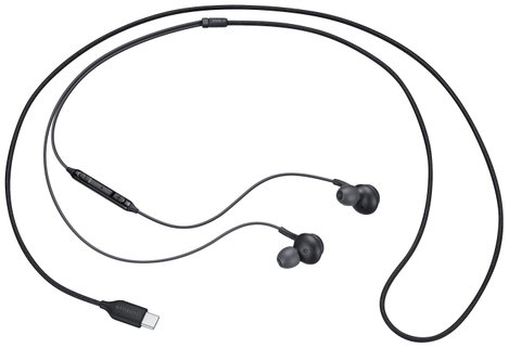 Samsung EO-IC100BBEGEU In Ear fejhallgató Vezetékes Stereo Fekete Hangerő szabályozás, Mikrofon némí
