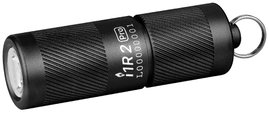 Újratölthető kulcstartós LED lámpa 180 lm 22 g IPX8, OLight i1R 2 Pro black