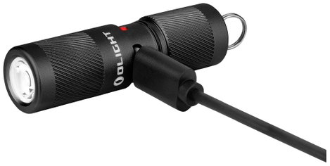 Újratölthető kulcstartós LED lámpa 180 lm 22 g IPX8, OLight i1R 2 Pro black 6. kép