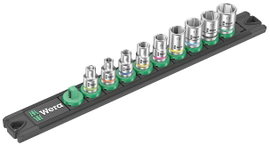Wera A 4 Zyklop Dugókulcs készlet Collos 1/4 9 részes 05005400001