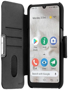 doro Wallet Case Flip tok Doro Doro 8220 Fekete