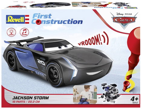 Revell 00921 First-Construction Jackson Storm Autómodell építőkészlet 1:20 5. kép