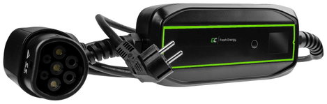 Green Cell EV PowerCable Mobil töltőállomás 2. típus 16 A Csatlakozók száma 1 3.6 kW 2. kép
