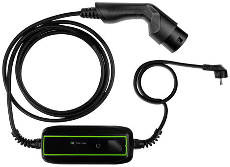 Green Cell EV PowerCable Mobil töltőállomás 2. típus 16 A Csatlakozók száma 1 3.6 kW 4. kép
