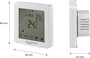 Programozható helyiség termosztát, süllyeszett, 1 - 70 °C, Sygonix Touch 2 SY-4961570 8. bélyegkép