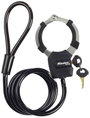 Master Lock 8275EURDPROBLK Kábel lakat Fekete Kulcsos zár bélyegkép