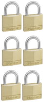 Master Lock P22214 Függő lakat Egyidőben záródó Arany, Ezüst Kulcsos zár bélyegkép