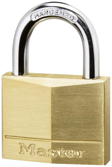 Master Lock P22214 Függő lakat Egyidőben záródó Arany, Ezüst Kulcsos zár 2. kép