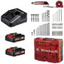 Einhell TE-CD 18/40 Li-i +64 (2x2,0Ah) Akkus ütvefúró-csavarozó 2 sebességfokozat 2. akkuval, Töltőv 2. bélyegkép