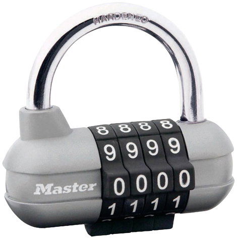 Master Lock P22164 Függő lakat Ezüst, Fekete Számkódos zár