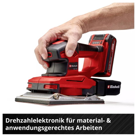 Einhell Power X-Change TE-OS 18/230 Li Solo 4460720 Akkus rezgőcsiszoló 10. kép