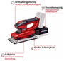 Einhell Power X-Change TE-OS 18/230 Li Solo 4460720 Akkus rezgőcsiszoló 6. bélyegkép