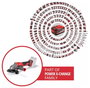 Einhell AXXIO 18/125 Q 4431151 Akkus sarokcsiszoló 125 mm akku nélkül, töltő nélkül 2. bélyegkép