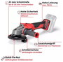 Einhell AXXIO 18/125 Q 4431151 Akkus sarokcsiszoló 125 mm akku nélkül, töltő nélkül 3. bélyegkép