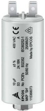 TDK B32352A4106J030 1 db MKP fóliakondenzátor csatlakozódugó 10 µF 450 V/AC 5 % (Ø x H) 35 mm x 71 m bélyegkép
