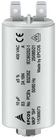 TDK B32352A4106J030 1 db MKP fóliakondenzátor csatlakozódugó 10 µF 450 V/AC 5 % (Ø x H) 35 mm x 71 m