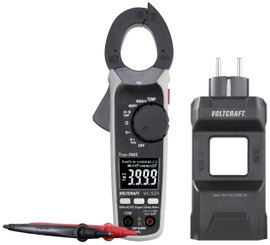 Lakatfogó és mérőadapter készlet 0,01 - 400 A/AC/DC, Voltcraft VC523 SE + DMA