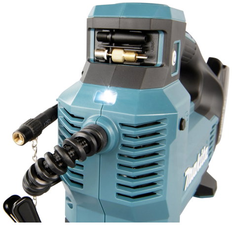 Akkus kompresszor 18 V 11,1 bar, akku nélkül, Makita DMP181Z 12. kép
