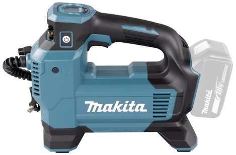 Akkus kompresszor 18 V 11,1 bar, akku nélkül, Makita DMP181Z 2. kép